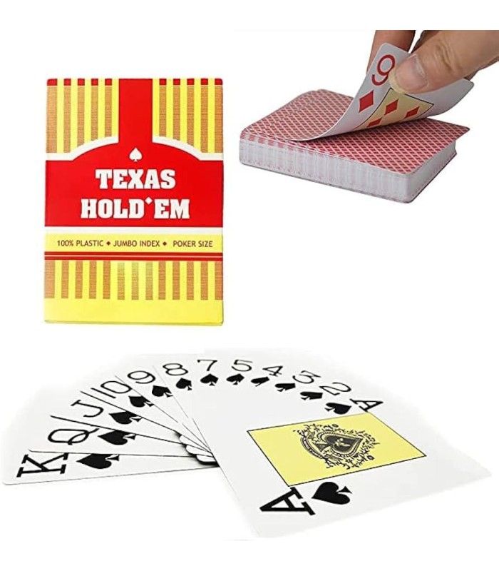 کارت بازی تگزاس هولدم مات Playing Card Texas hold 'em