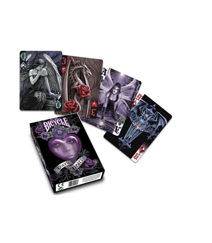 کارت بازی قلب سیاه Playing Card Dark Hearts