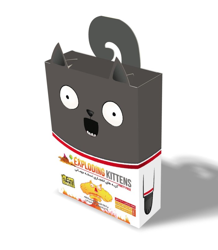 بازی ایرانی گربه های انفجاری نسخه مهمانی exploding kittens