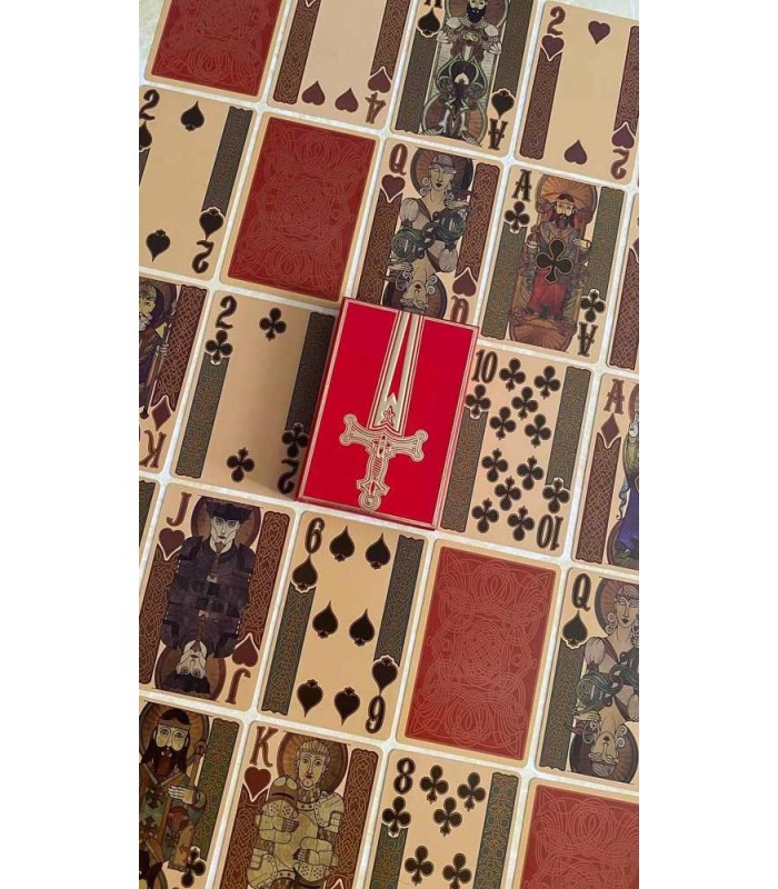 کارت بازی آرتور قرمز Playing Card Arthur
