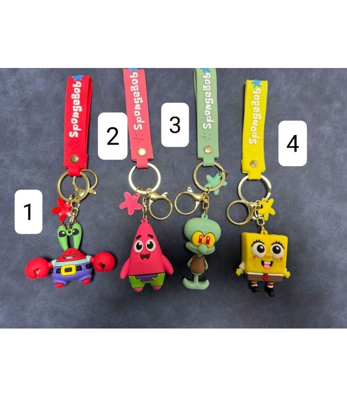 جاکلیدی سیلیکونی باب اسفنجی SpongeBob