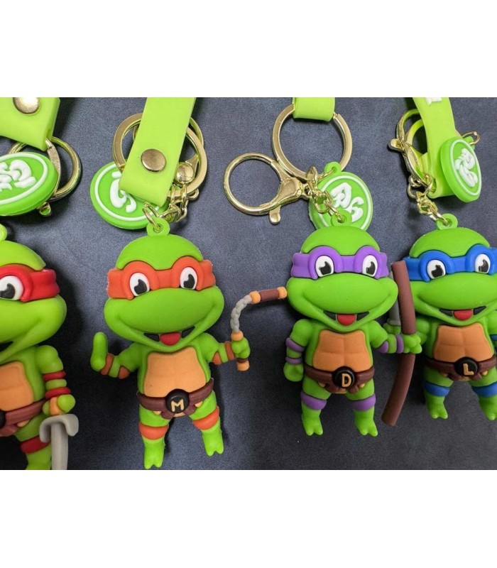 جاکلیدی سیلیکونی لاک پشت های نینجا ninja turtles