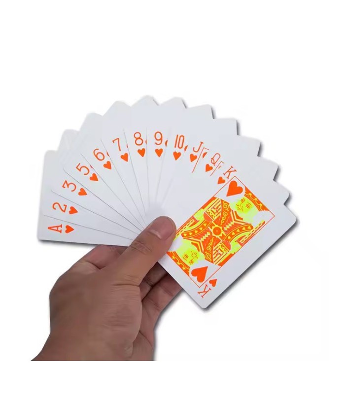 کارت بازی فلورسنت پوکر Playing Card Fluorescent Poker