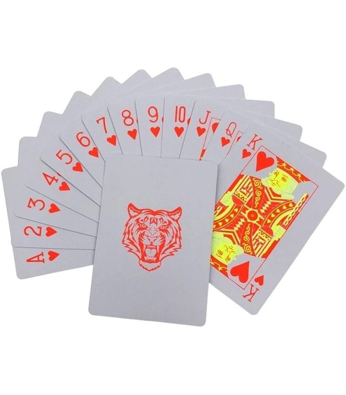 کارت بازی فلورسنت پوکر Playing Card Fluorescent Poker