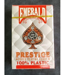 کارت بازی امرالد پرستیژ قرمز Playing Card Emerald Prestige Red