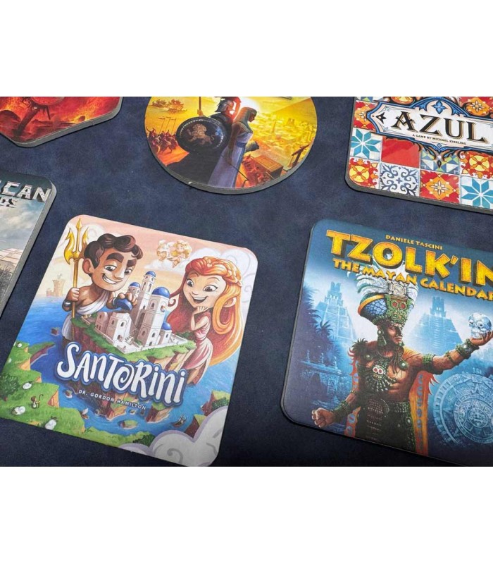 زیر لیوانی بردگیمی 9 تایی