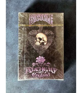 کارت بازی بایسیکل الکمی بنفش Playing Card Bicycle Alchemy