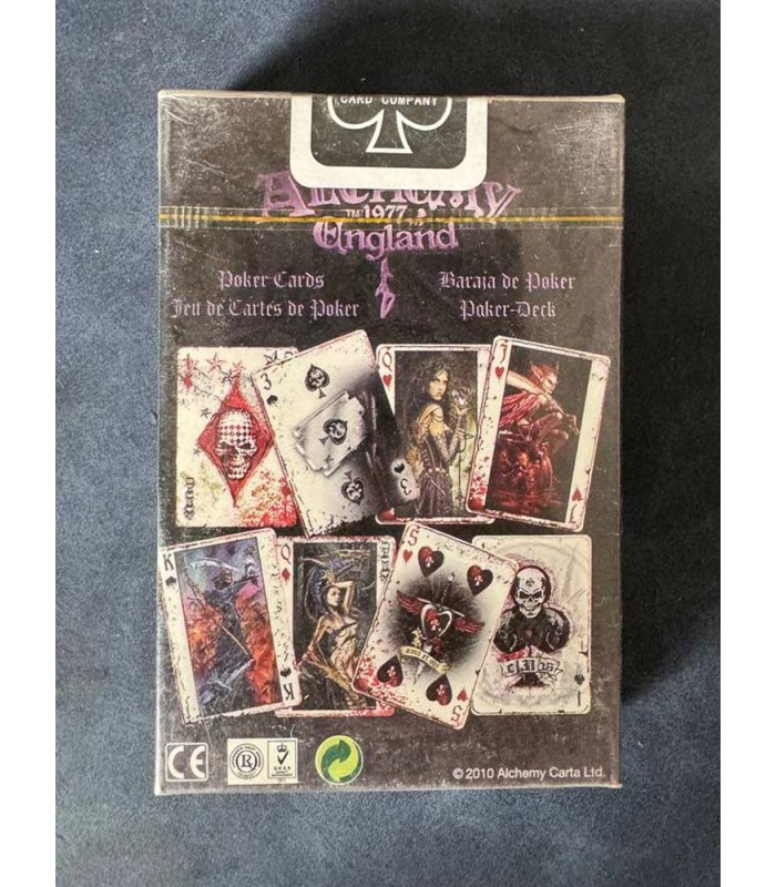 کارت بازی بایسیکل الکمی بنفش Playing Card Bicycle Alchemy