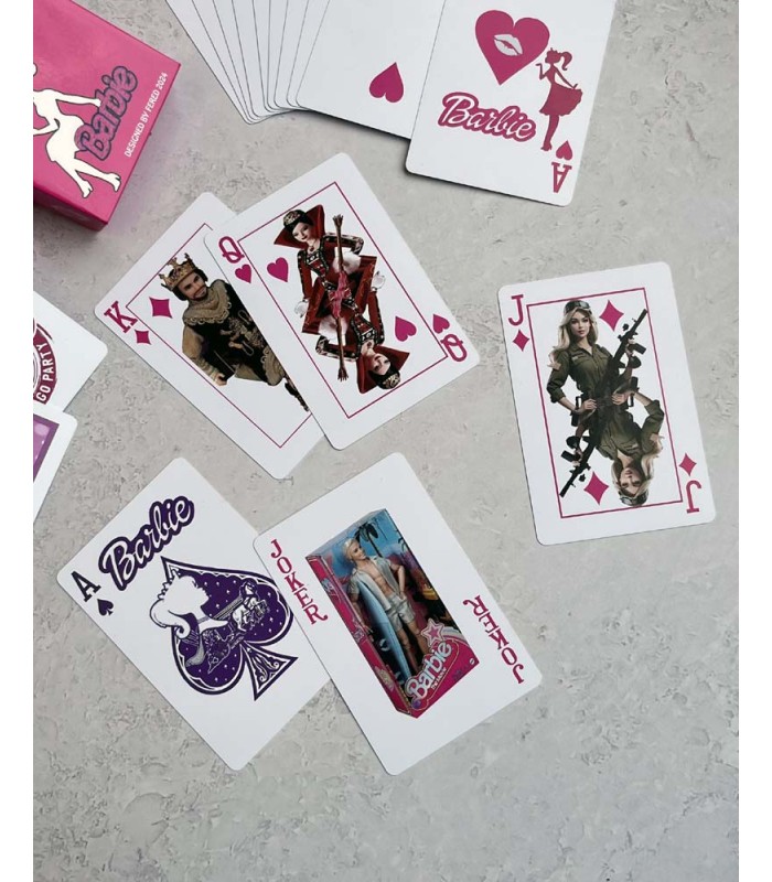 کارت بازی باربی Playing Card Barbie