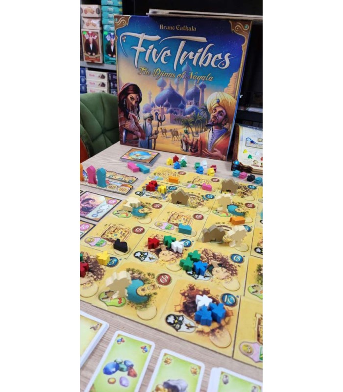 بازی ایرانی پنج قبیله Five Tribes