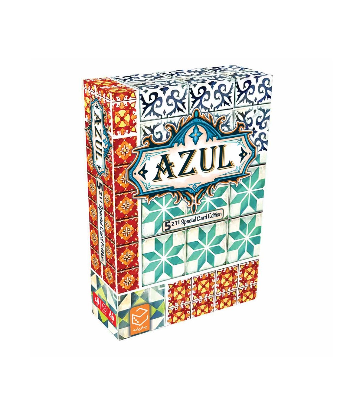 Kartenspiel 5211 Azul Edition – Schnelles Strategiespiel Mit Wunderschönen Karten