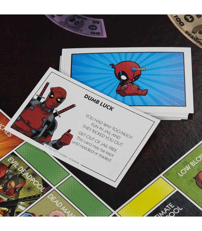 مونوپولی ددپول Monopoly: Marvel Deadpool Edition