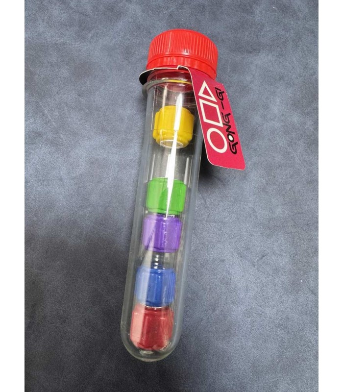 بازی گونگی اسکوییدگیم با لوله پلاستیکی Gonggi Squid Game