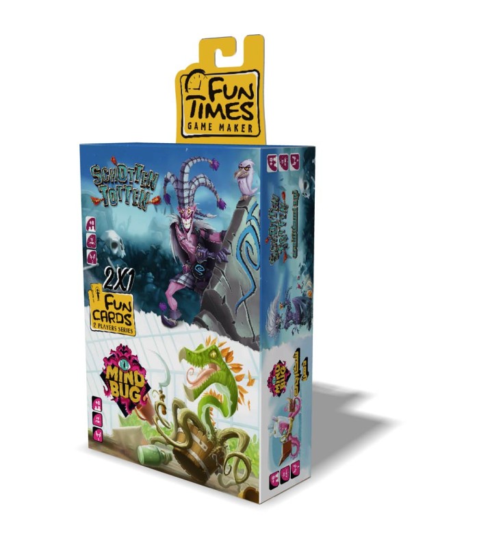 بازی ایرانی پک دوتایی شکارچی ذهن Mindbug and Schotten Totten