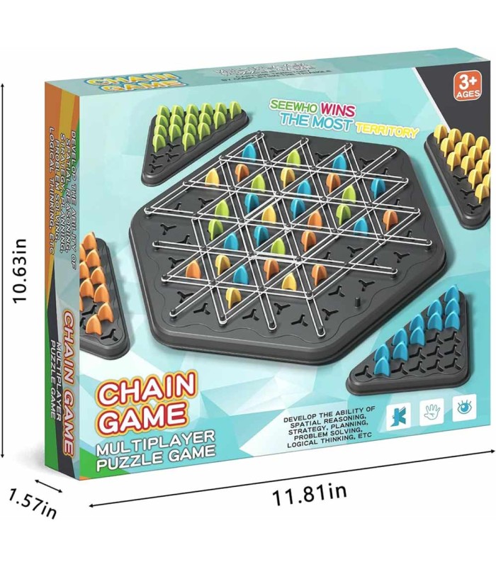 بازی دوز کشی مثلثی Chain GameTriangle