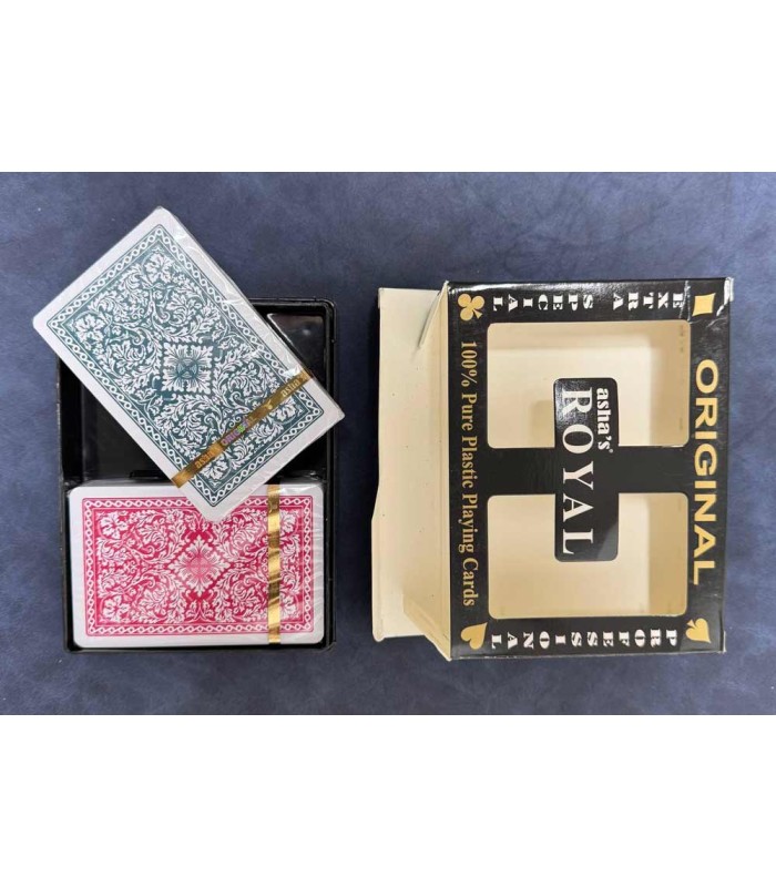 کارت بازی رویال هندی جفتی Playing Card Asha Royal