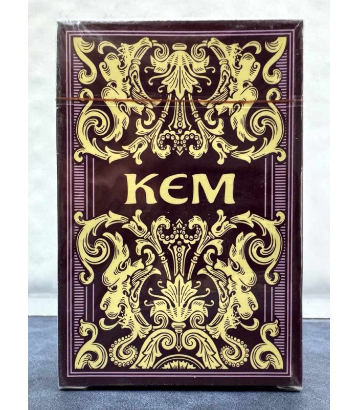 کارت بازی طرح کیم بنفش Playing Card Kem