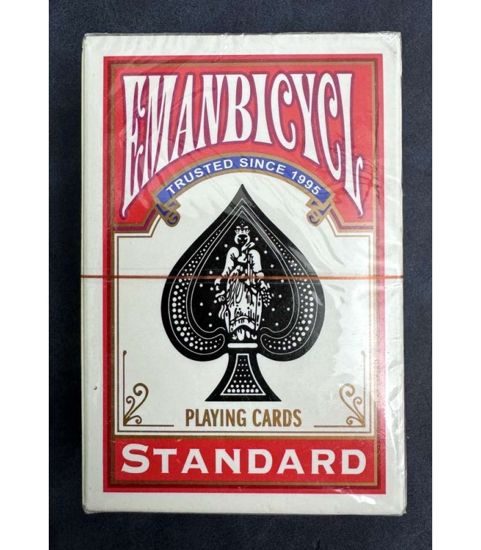 کارت بازی طرح بایسیکل استاندارد قرمز Playing Card Bicycle Standard Red
