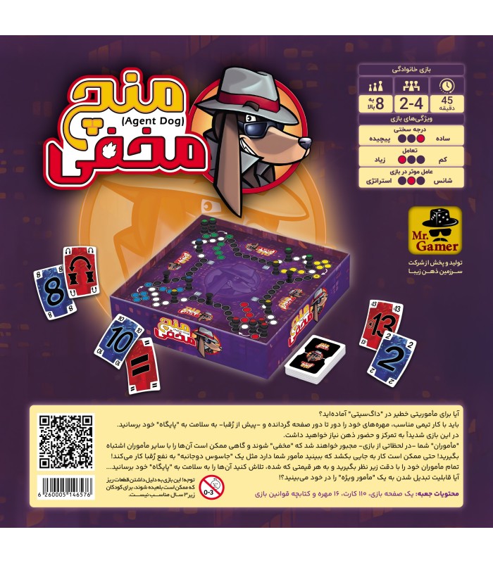 بازی ایرانی منچ مخفی Agent Dog