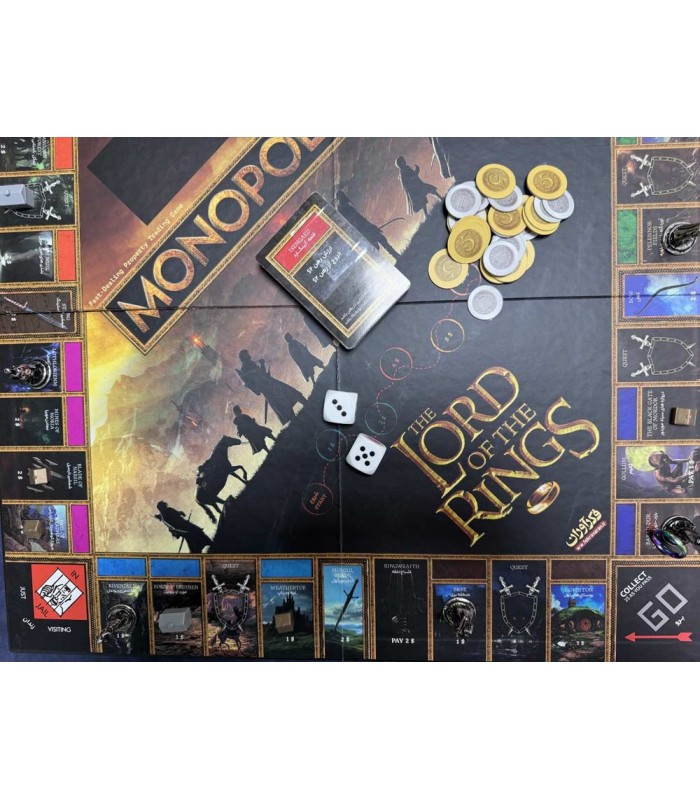 بازی مونوپولی ارباب حلقه ها فکراوران Monopoly The Lords of The Rings