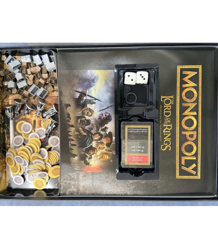 بازی مونوپولی ارباب حلقه ها فکراوران Monopoly The Lords of The Rings