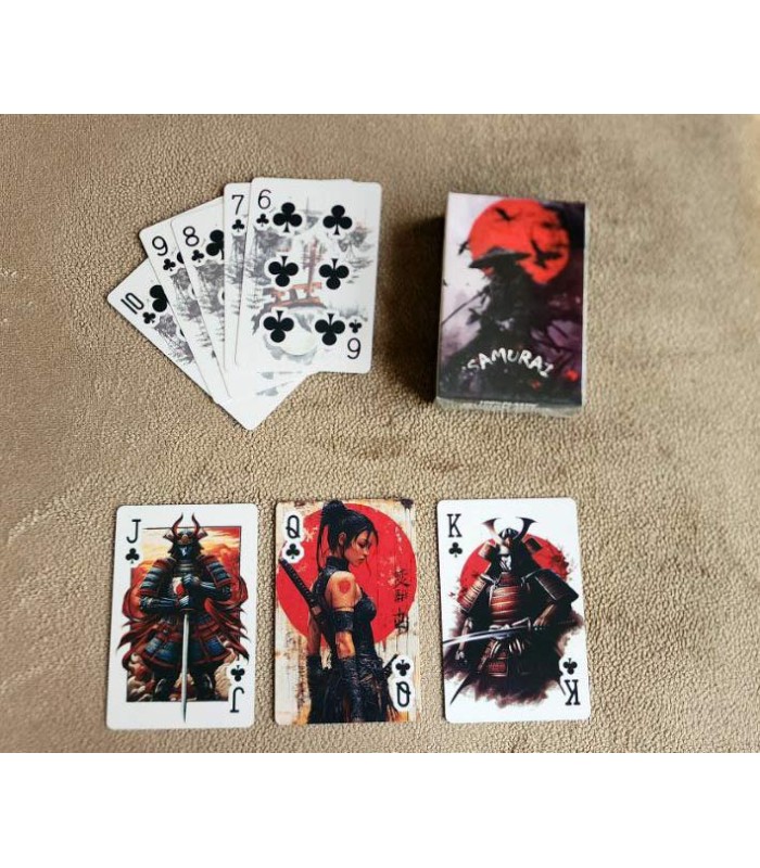 کارت بازی سامورایی جدید Playing Card Samurai