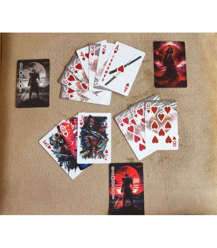 کارت بازی سامورایی جدید Playing Card Samurai