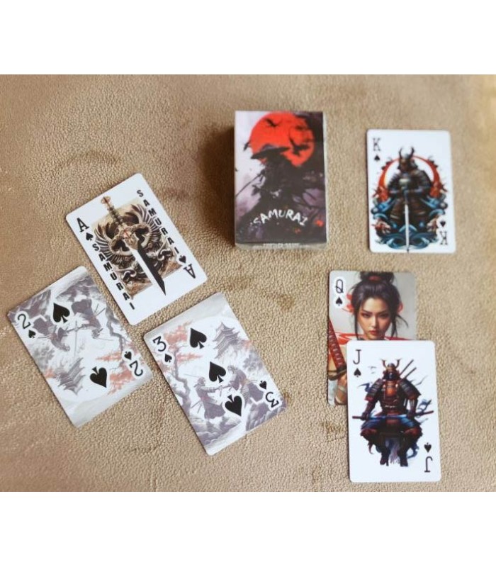 کارت بازی سامورایی جدید Playing Card Samurai