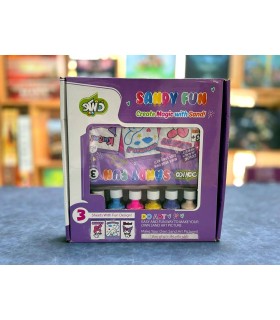 بازی تابلو نقاشی ماسه ای بنفش Sandy Fun