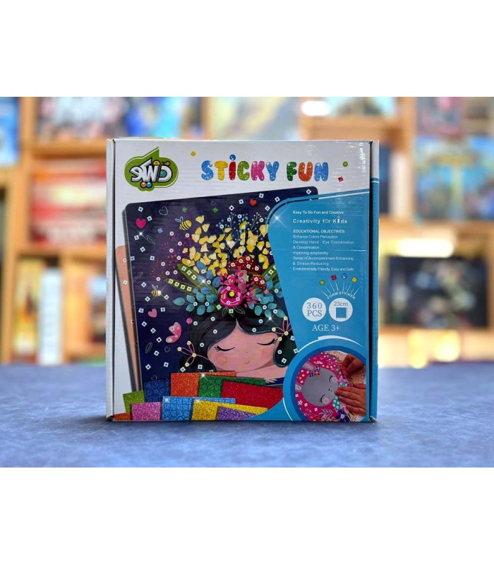 بازی استیکی فان آبی Sticky Fun