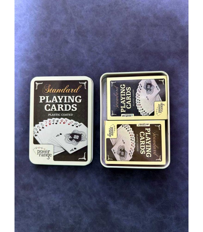 کارت بازی پرایمو جفتی جعبه فلزی Playing Card