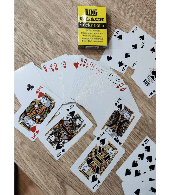 کارت بازی کینگ بلک سفید Playing Card king Black White