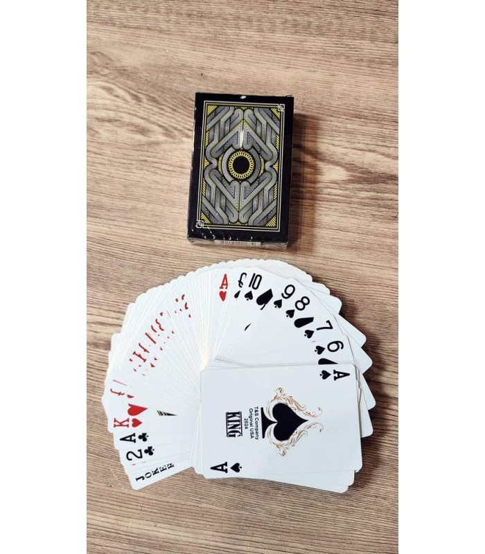 کارت بازی کینگ بلک سفید Playing Card king Black White