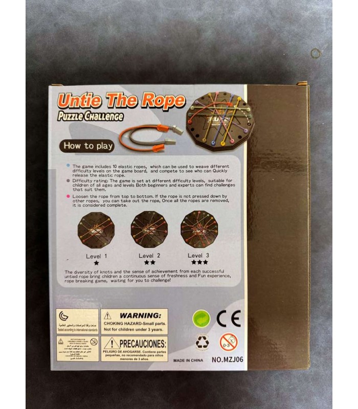 بازی گره رو باز کن Untie the Rope