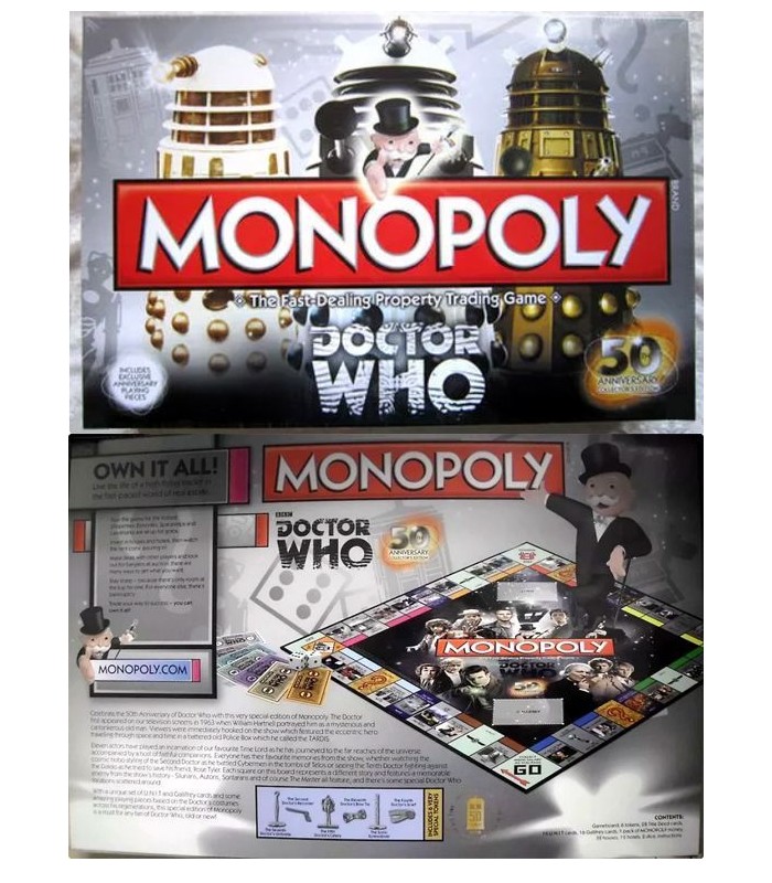 مونوپولی دکتر هوو Monopoly Doctor Who Edition