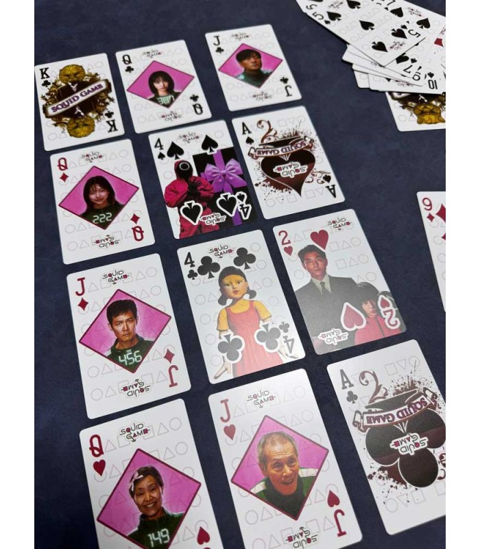 کارت بازی اسکوییدگیم Playing Card Squid Game