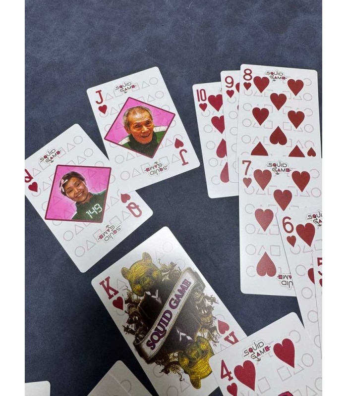 کارت بازی اسکوییدگیم Playing Card Squid Game