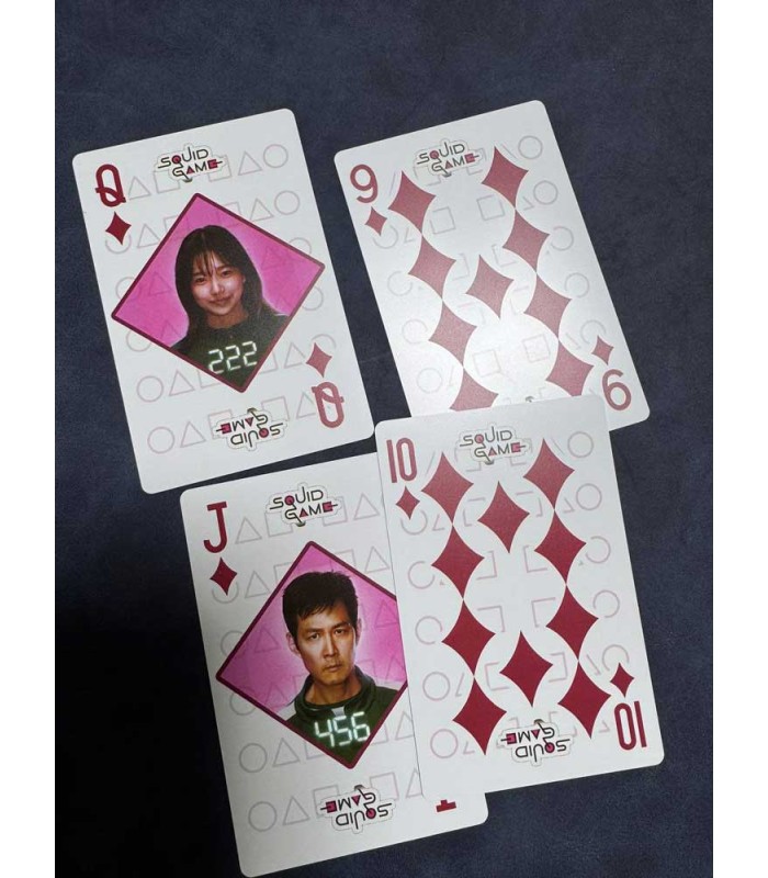 کارت بازی اسکوییدگیم Playing Card Squid Game