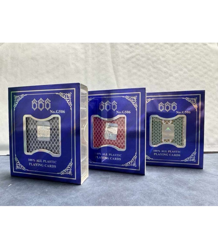 کارت بازی ششصد و شصت و شش Playing Card 666
