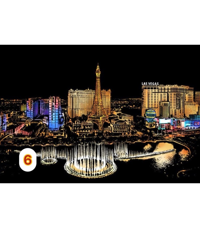 تابلو اسکرچی سایز آ3  Scratch Art Sheets A3