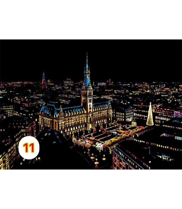 تابلو اسکرچی سایز آ3  Scratch Art Sheets A3