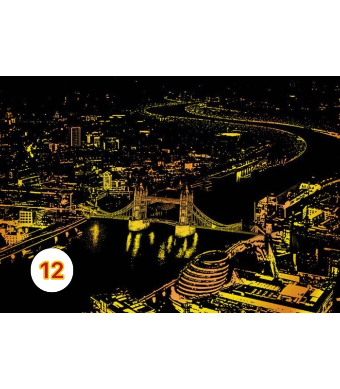 تابلو اسکرچی سایز آ3  Scratch Art Sheets A3