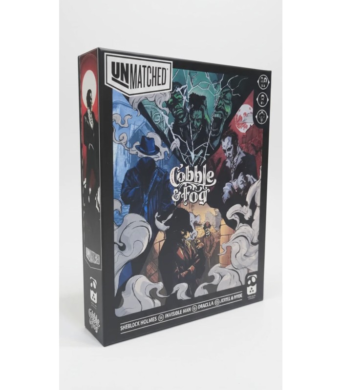 بازی بی همتا خیابان های مه آلود Unmatched: Cobble & Fog