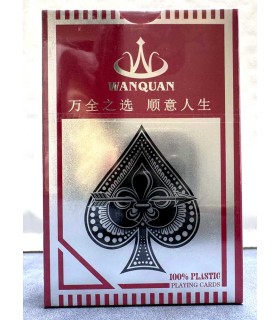 کارت بازی وان گوان قرمز Playing Card Wanquan Red