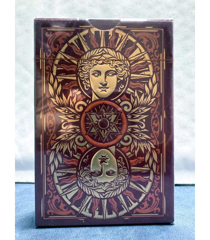 کارت بازی سان گاد قرمز Playing Card WQRoyal Sun God Red