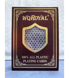 کارت بازی دبلیو کیو قهوه ای Playing Card WQRoyal