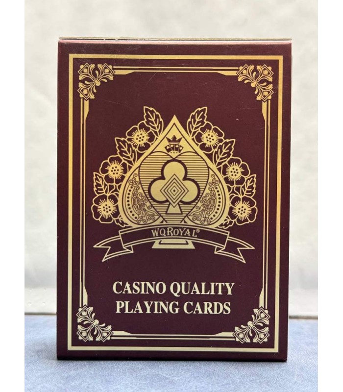 کارت بازی دبلیو کیو قهوه ای Playing Card WQRoyal