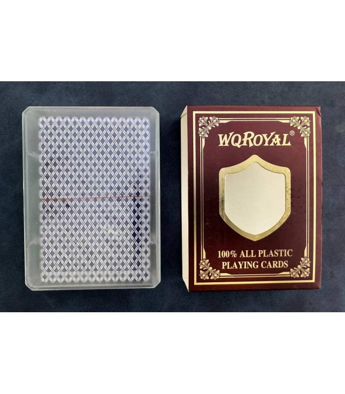 کارت بازی دبلیو کیو قهوه ای Playing Card WQRoyal