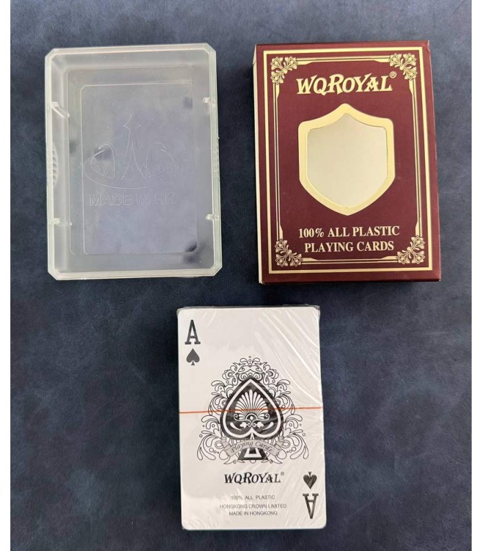 کارت بازی دبلیو کیو قهوه ای Playing Card WQRoyal