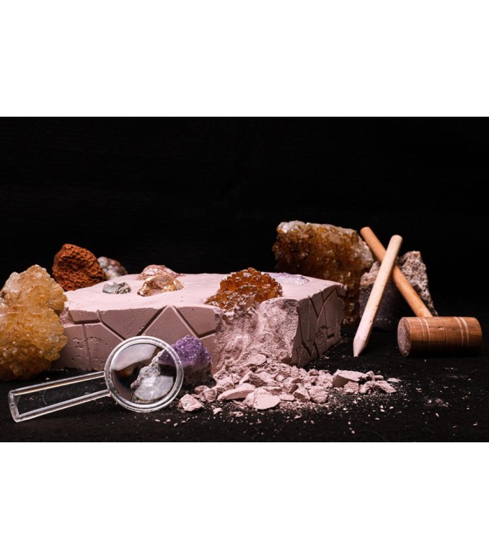 بازی آموزشی حفاری سنگ رسوبی